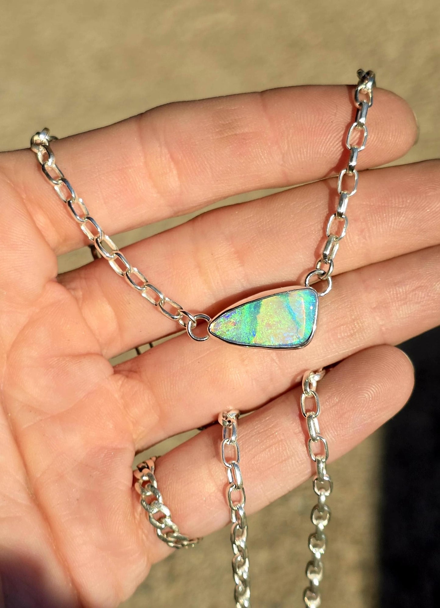 Australian Opal Necklace