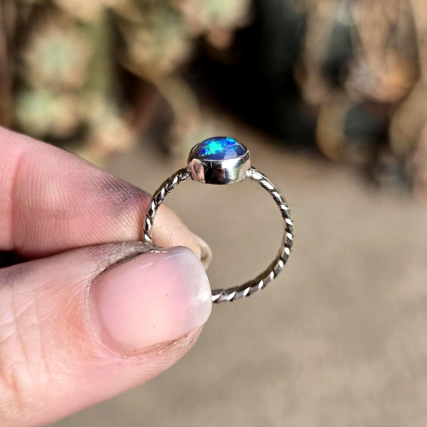 Australian Opal Ring size 5