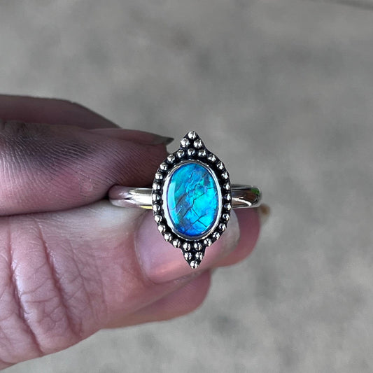 Australian Opal Statement Ring size 7