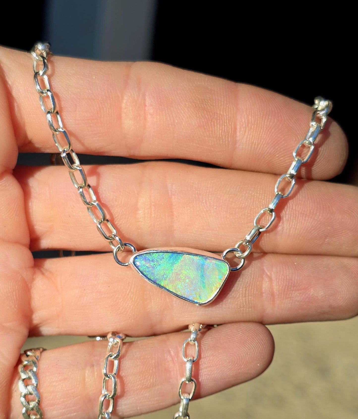 Australian Opal Necklace