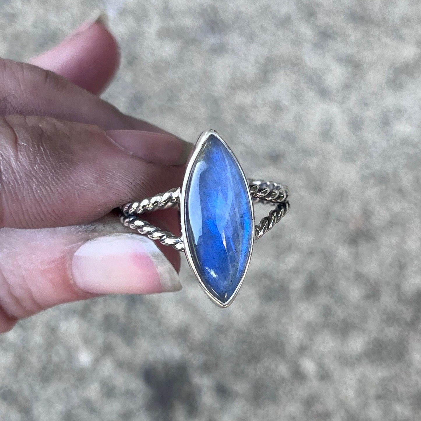 Labradorite Ring size 8