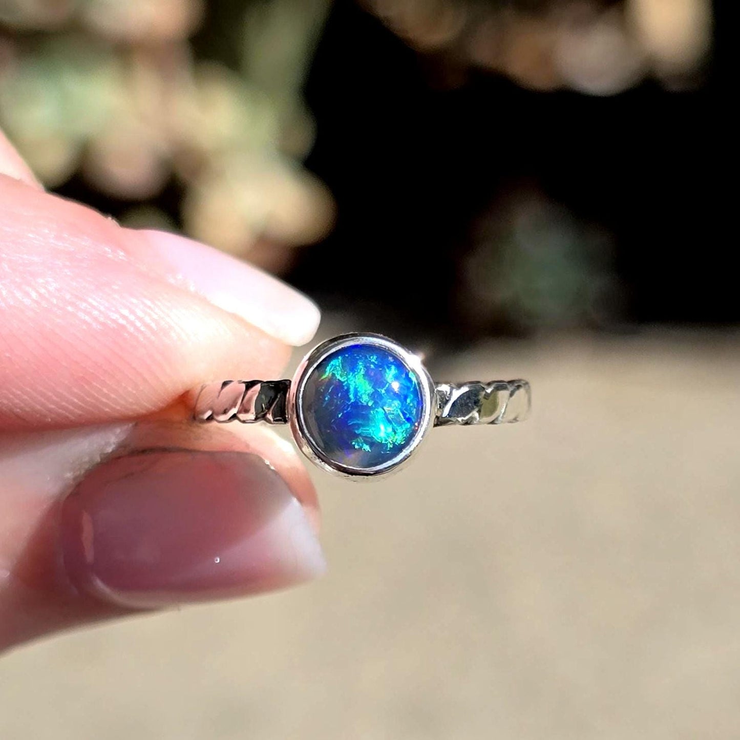 Australian Opal Ring size 5