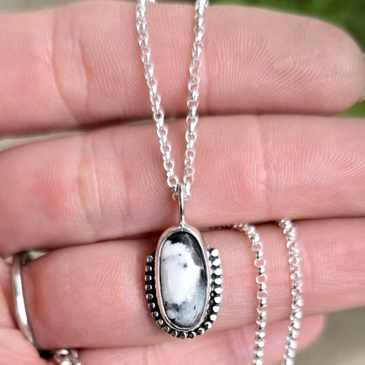 White Buffalo Mini Necklace