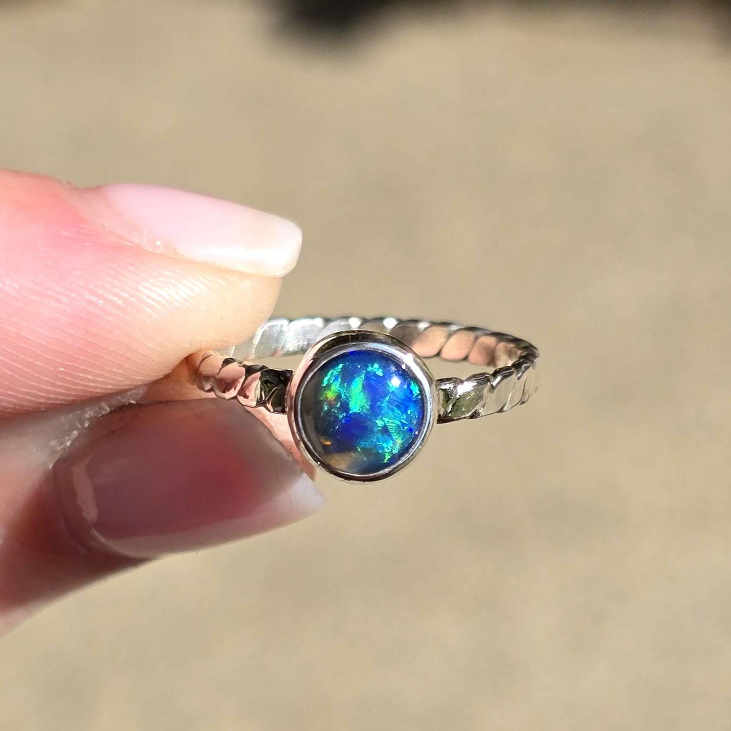Australian Opal Ring size 5