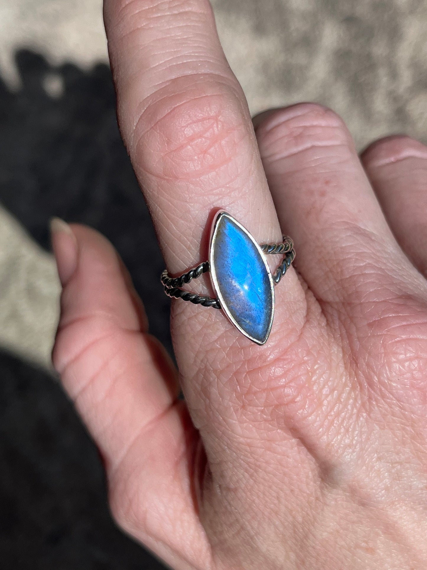 Labradorite Ring size 8