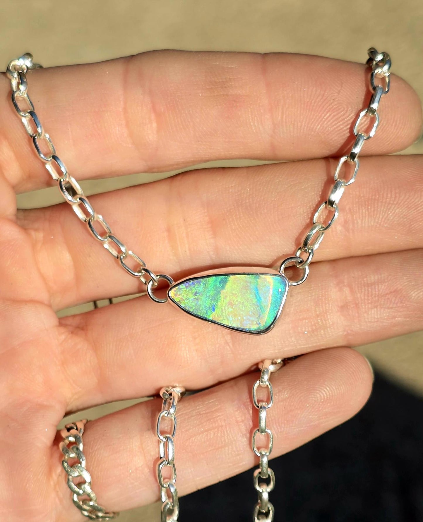 Australian Opal Necklace
