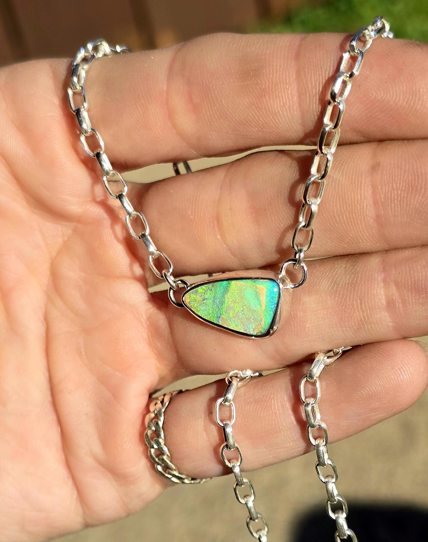 Australian Opal Necklace