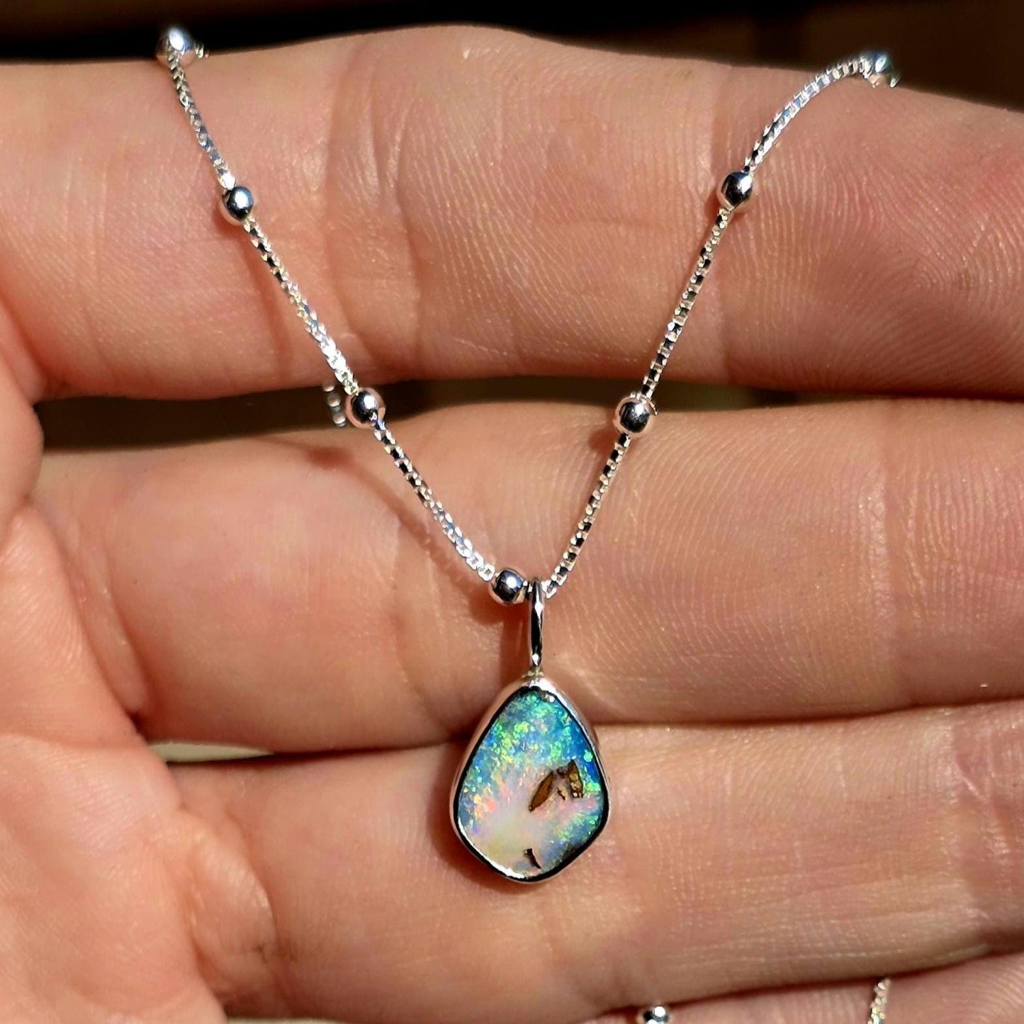 Dainty Opal Choker