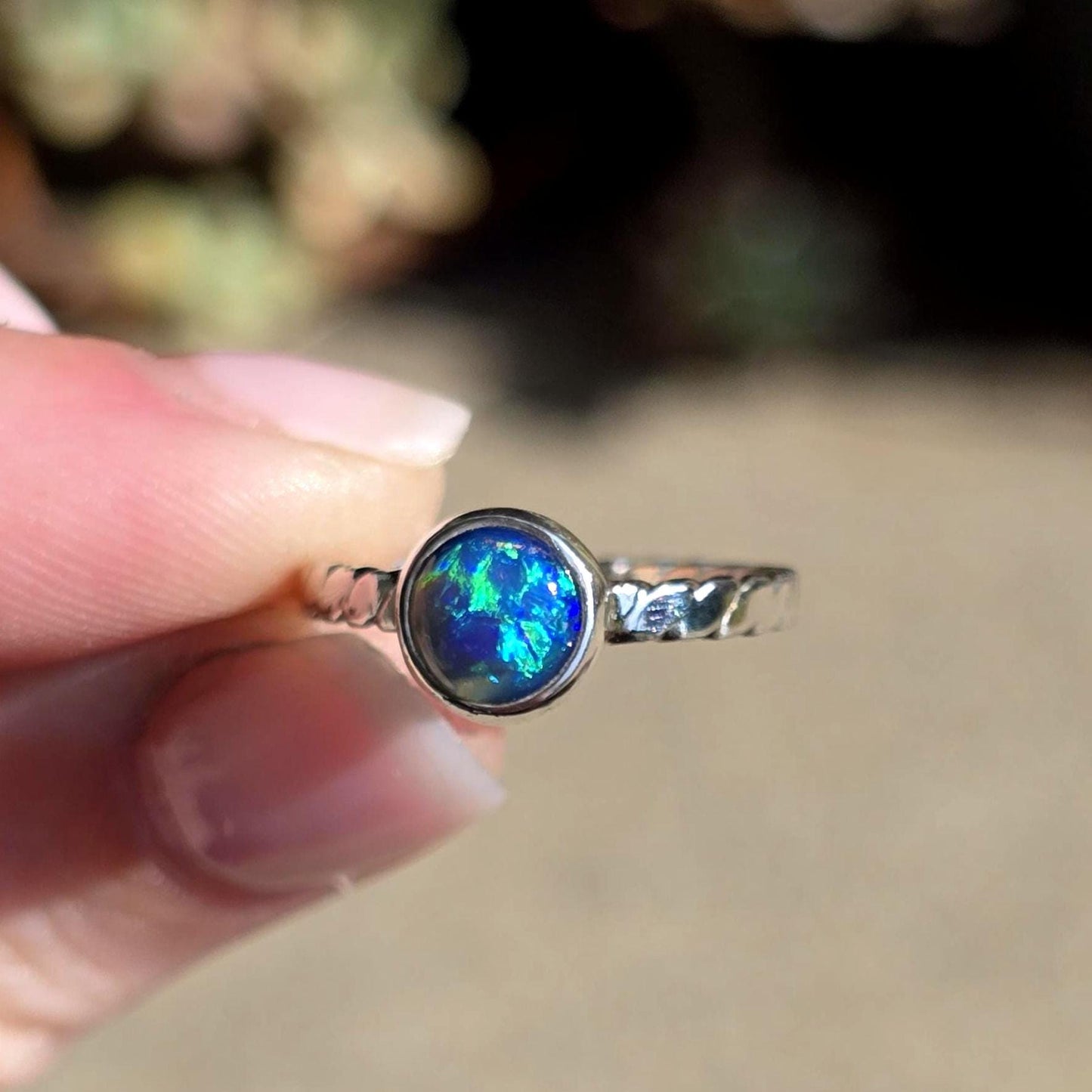 Australian Opal Ring size 5