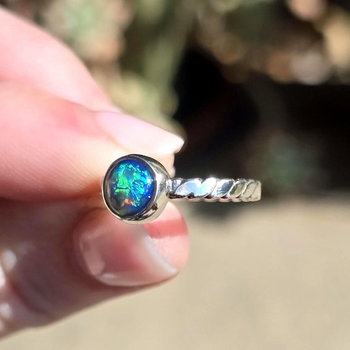 Australian Opal Ring size 5