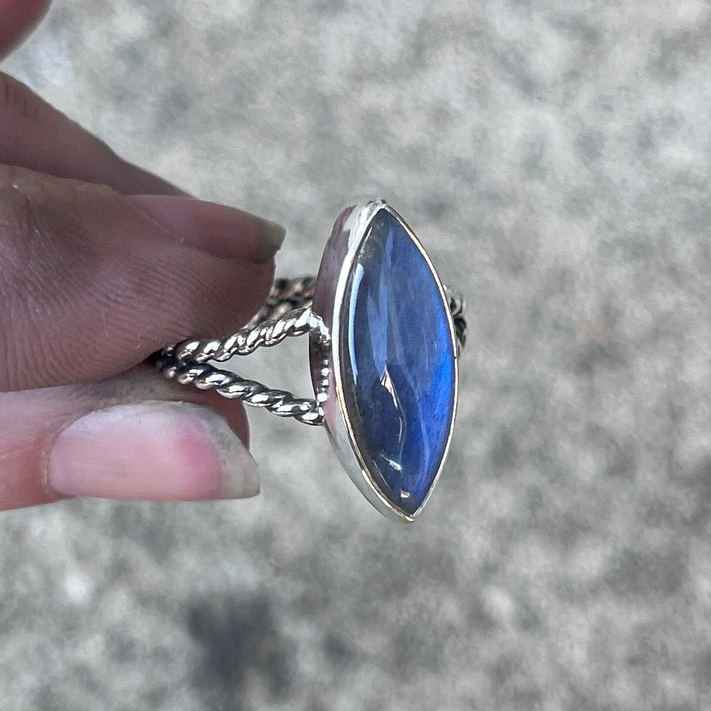 Labradorite Ring size 8