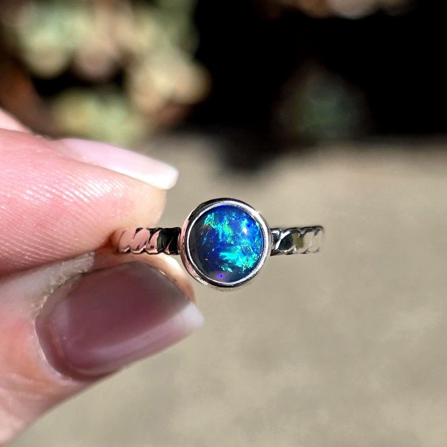 Australian Opal Ring size 5