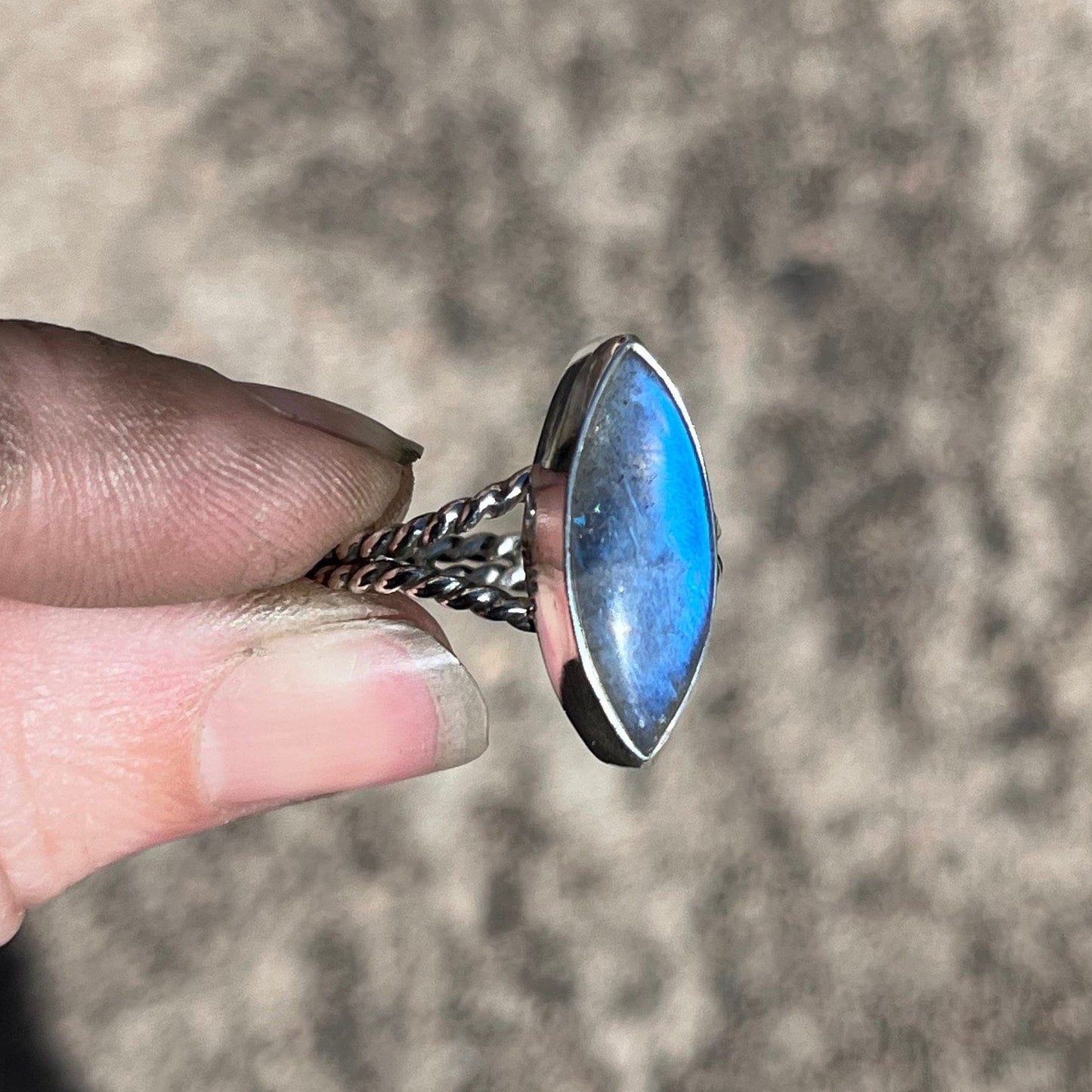 Labradorite Ring size 8