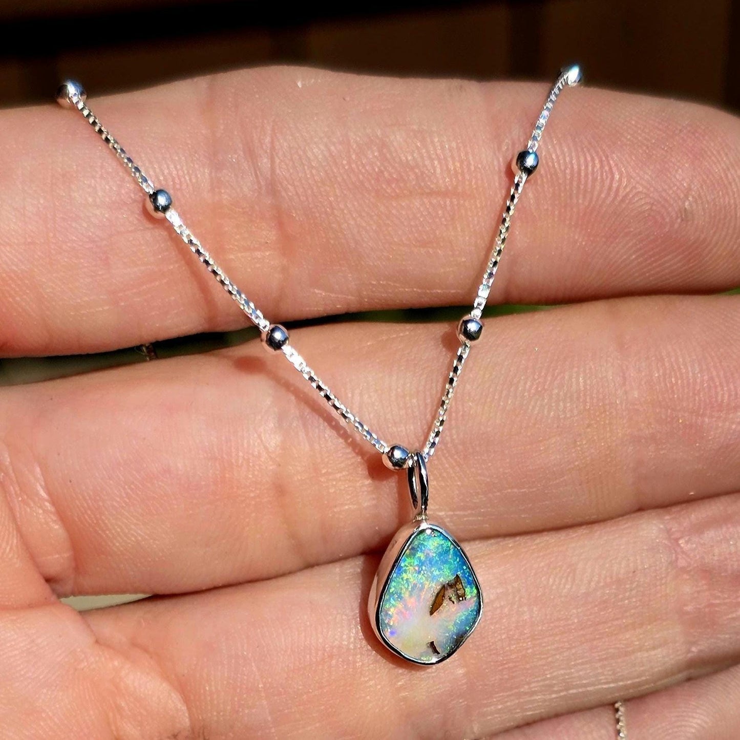 Dainty Opal Choker