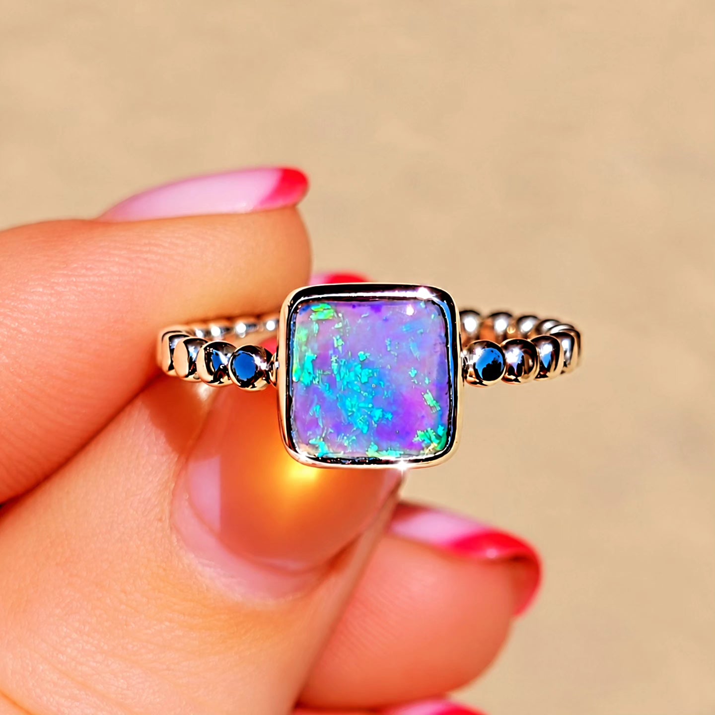 Australian Opal Ring Size 6