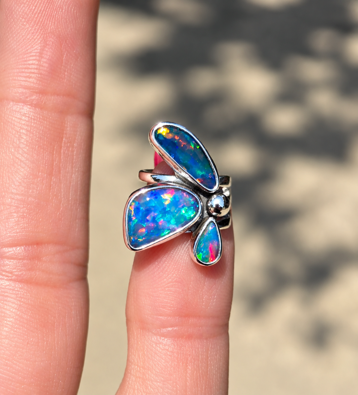 Australian Opal Ear Cuff
