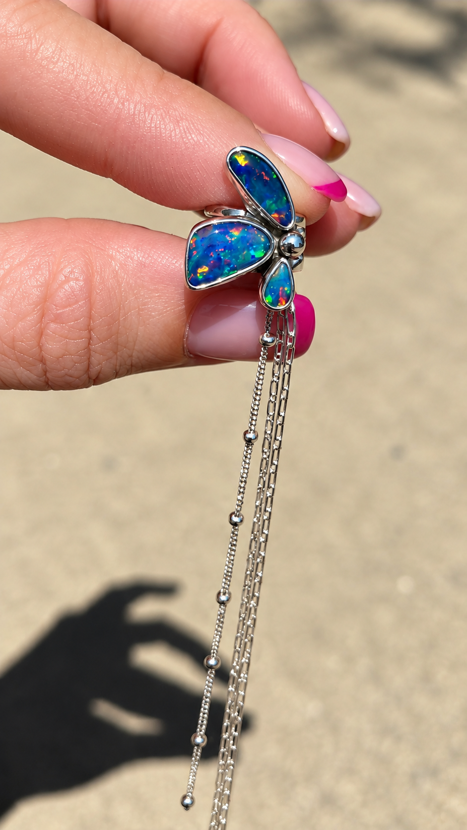 Australian Opal Ear Cuff