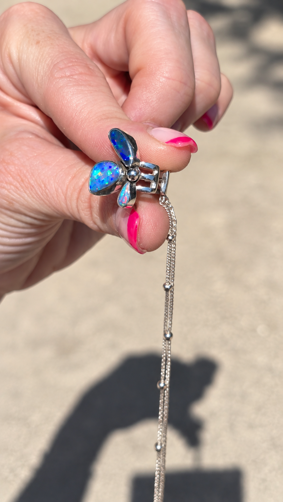 Australian Opal Ear Cuff