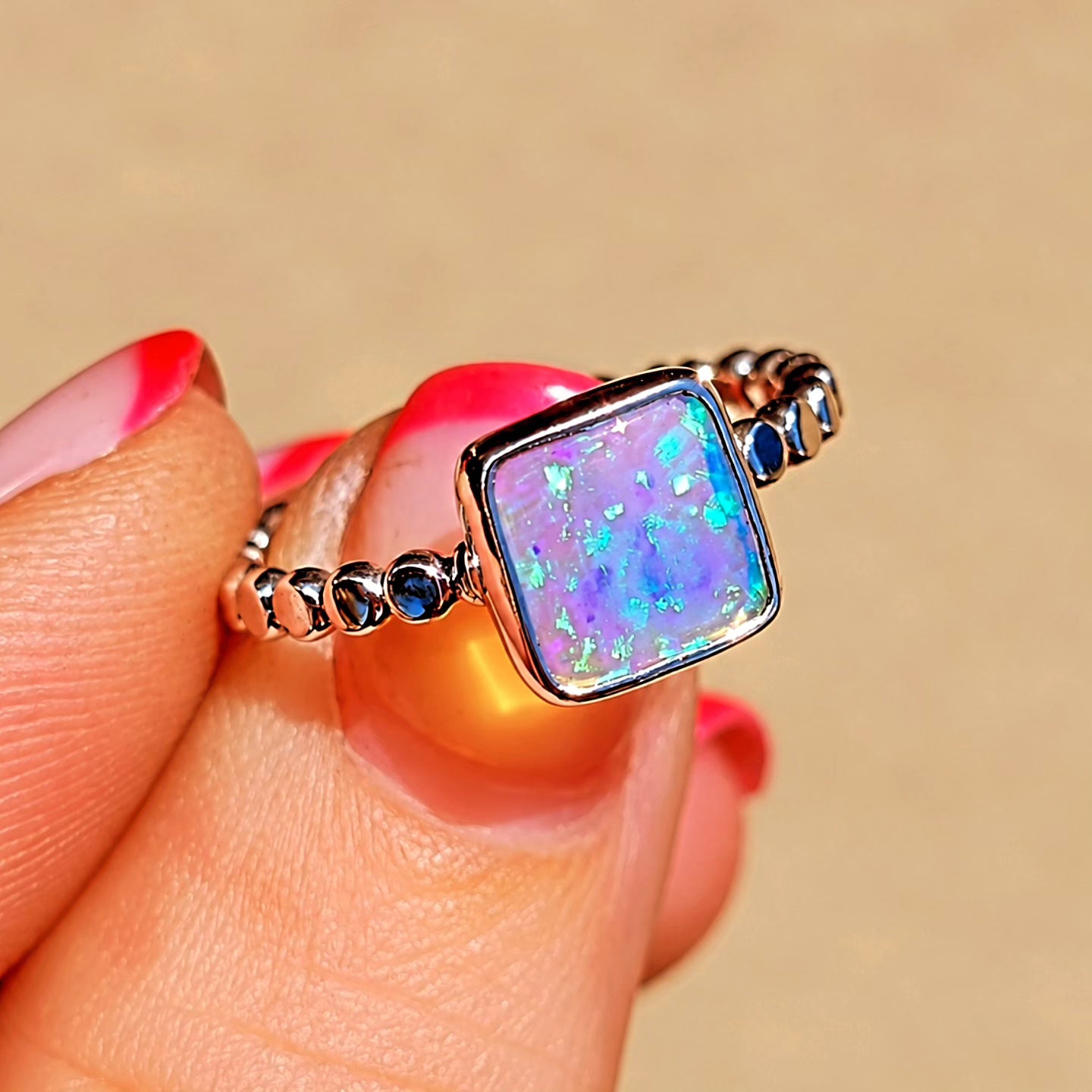 Australian Opal Ring Size 6