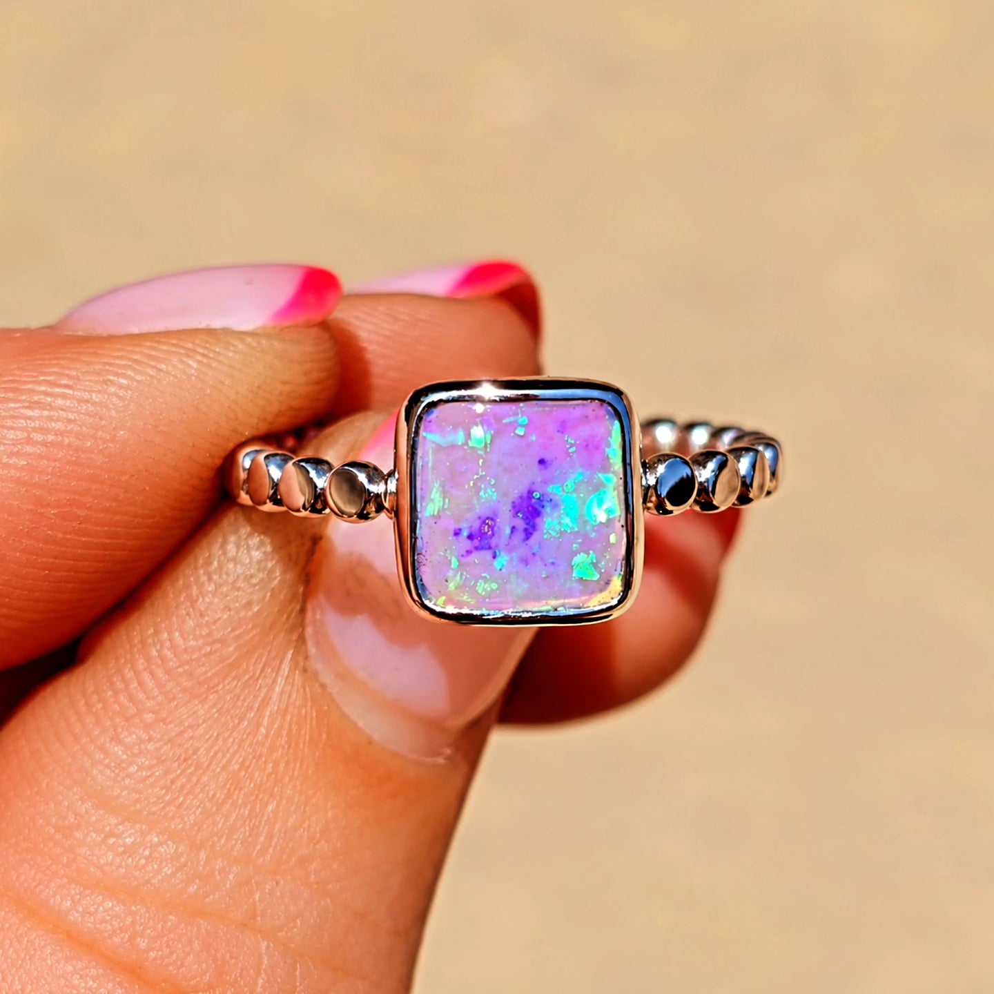 Australian Opal Ring Size 6