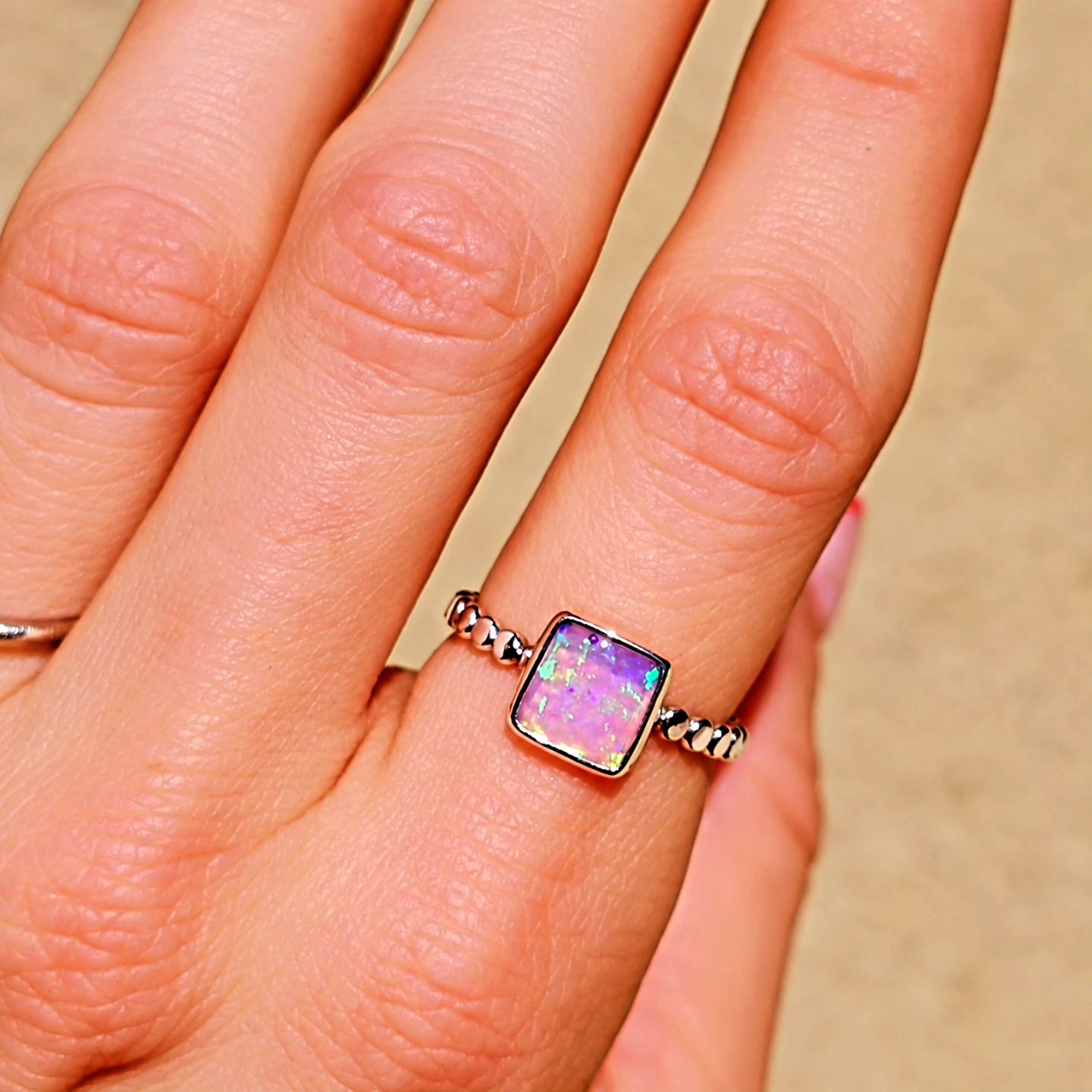 Australian Opal Ring Size 6