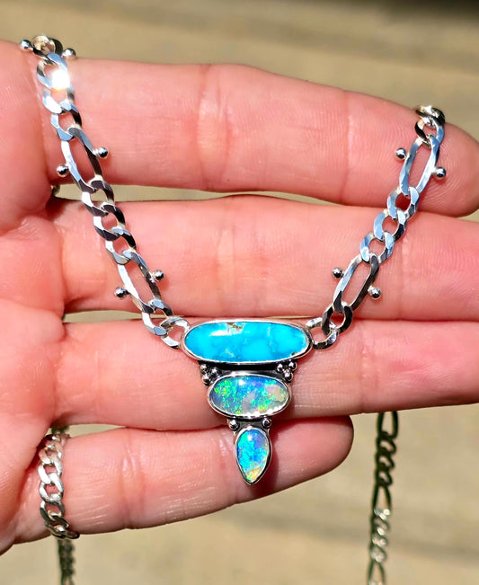 Kingman Opal Necklace