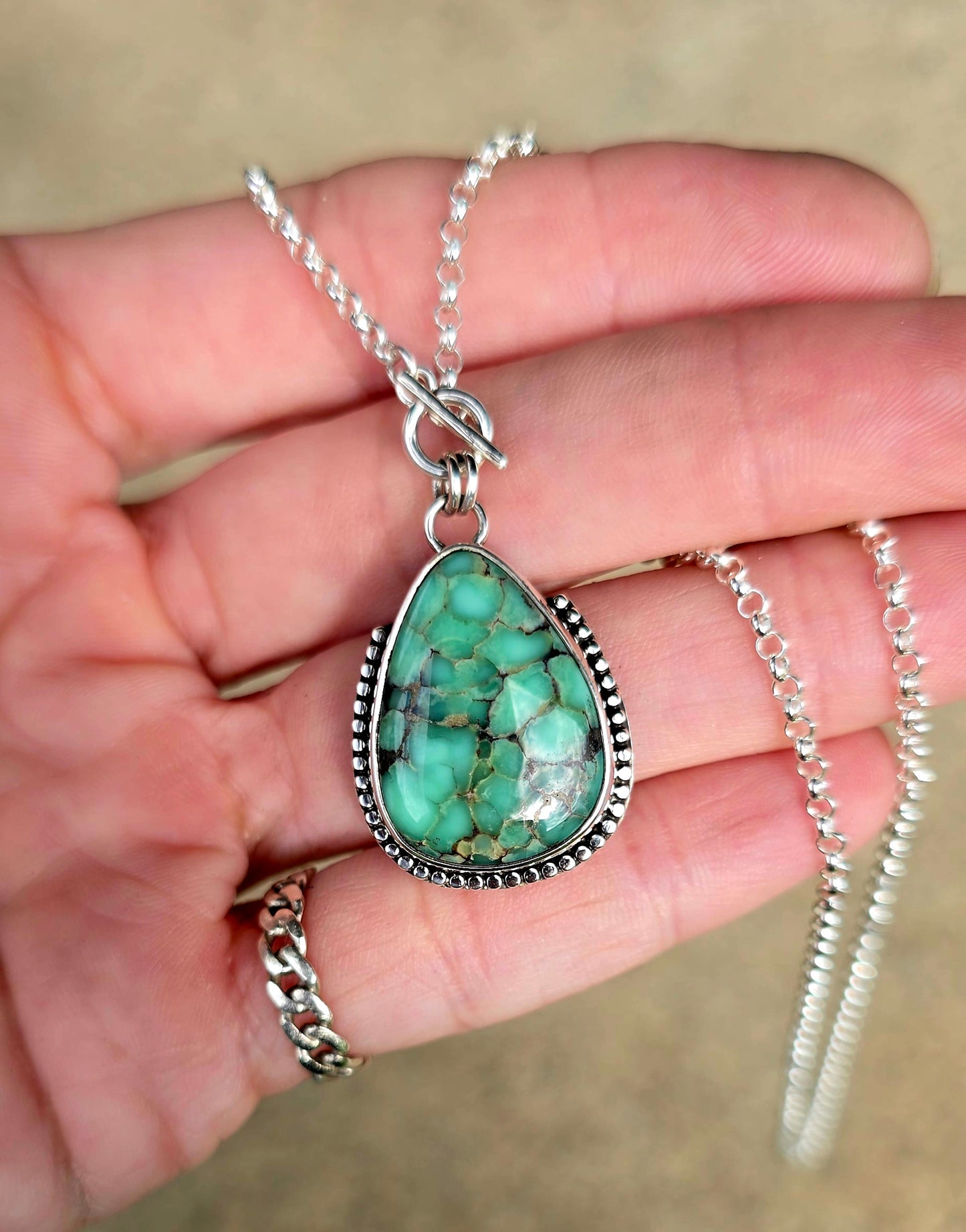 Damele Tiny Toggle Necklace