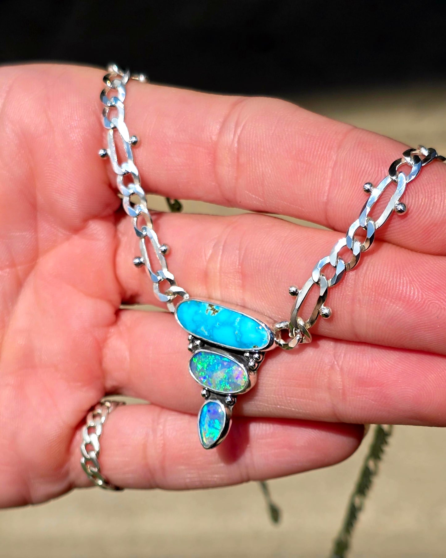 Kingman Opal Necklace