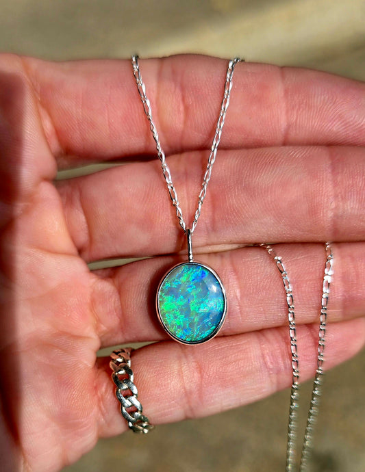 Australian Opal Necklace