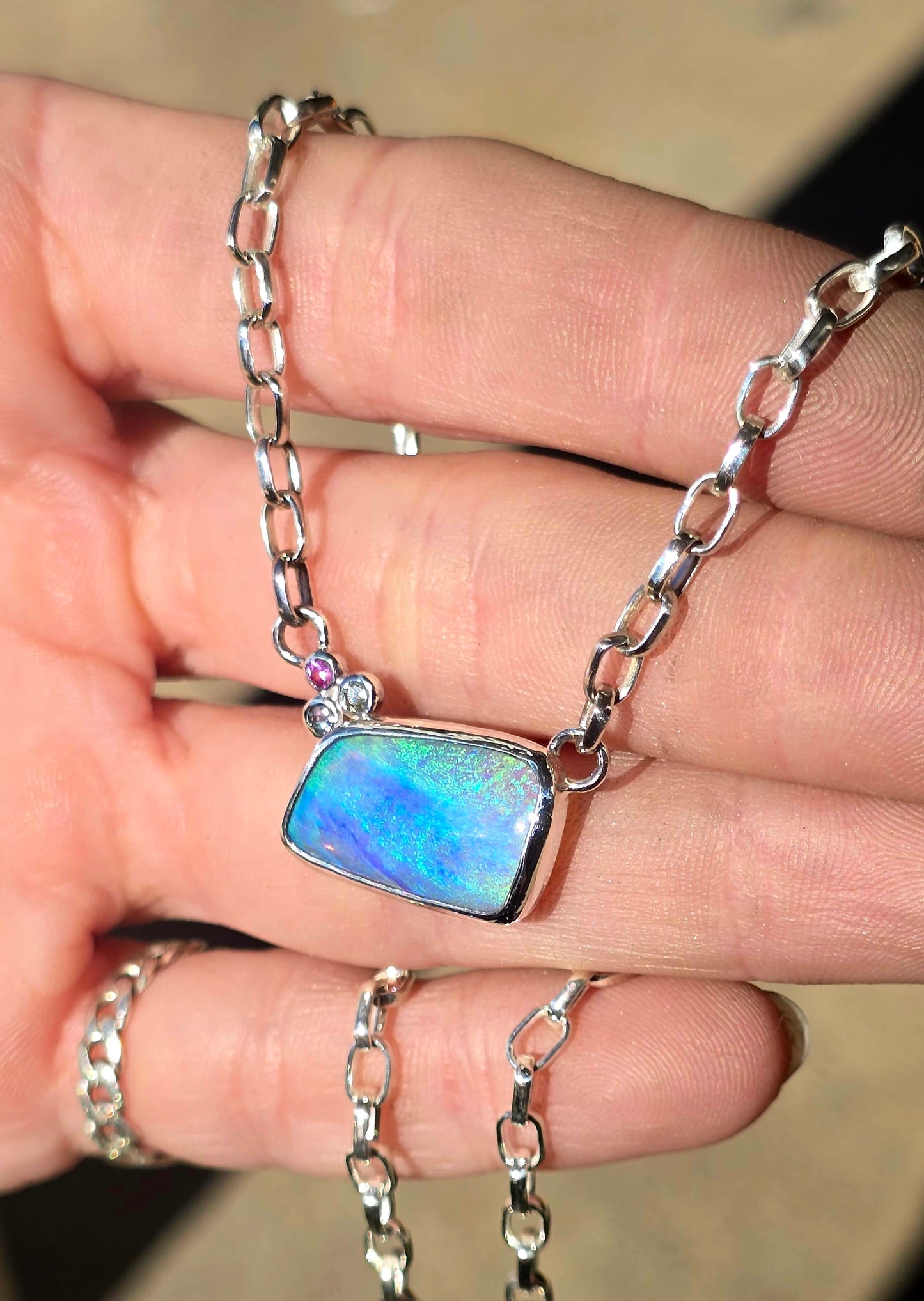 Australian Opal Necklace