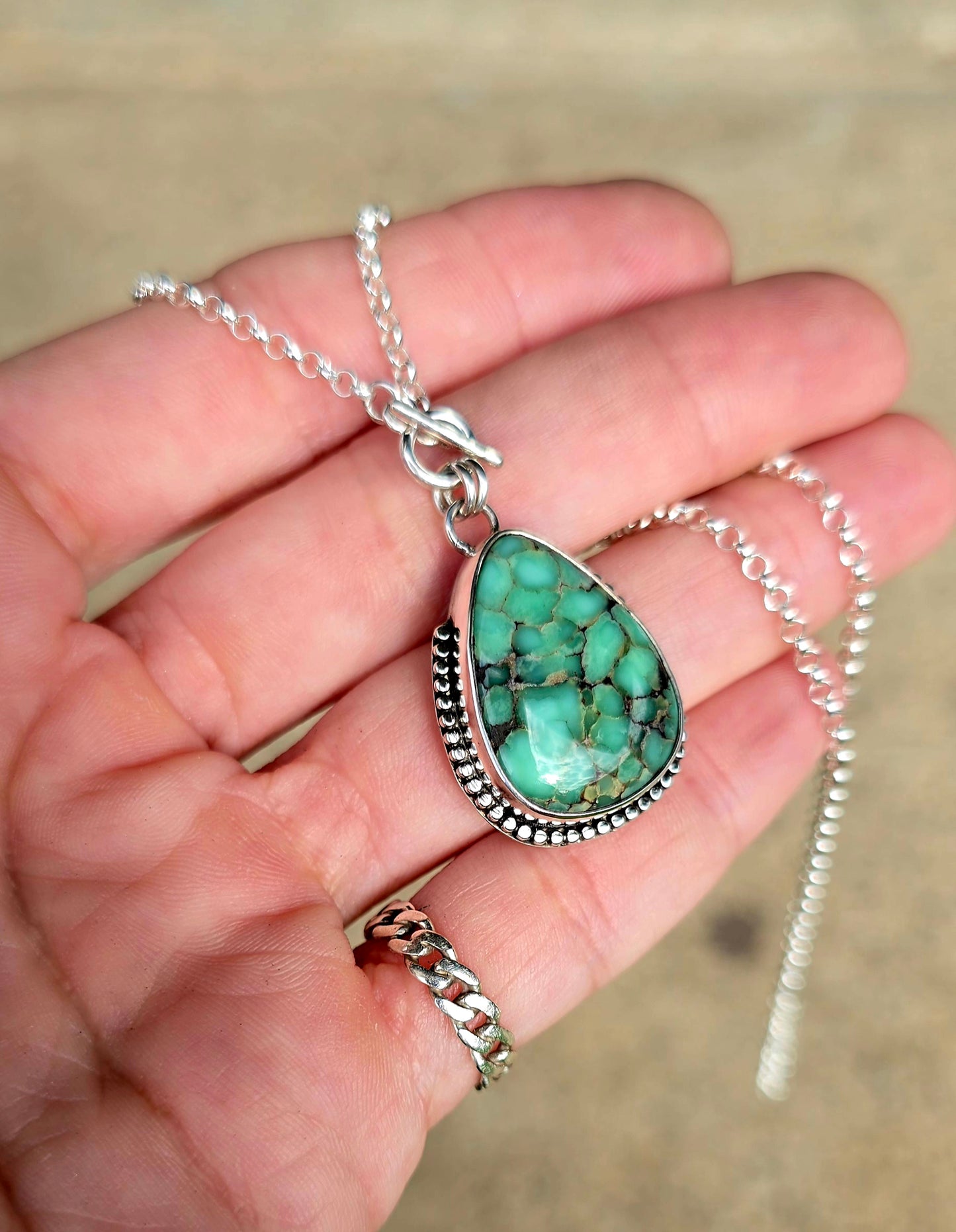 Damele Tiny Toggle Necklace