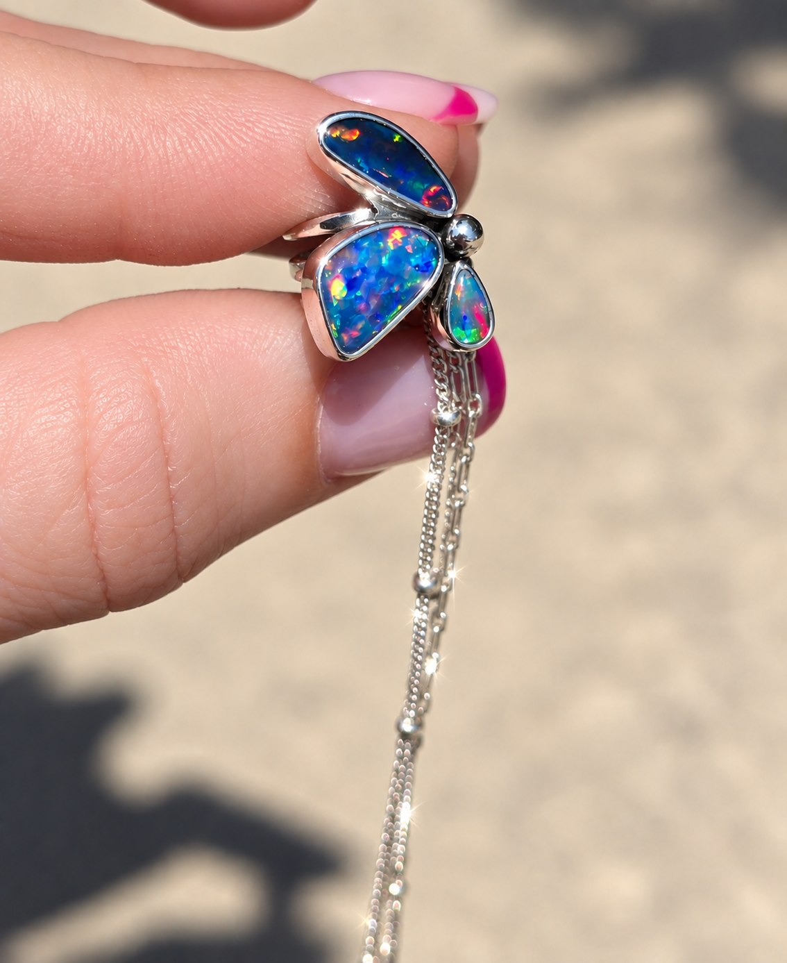 Australian Opal Ear Cuff