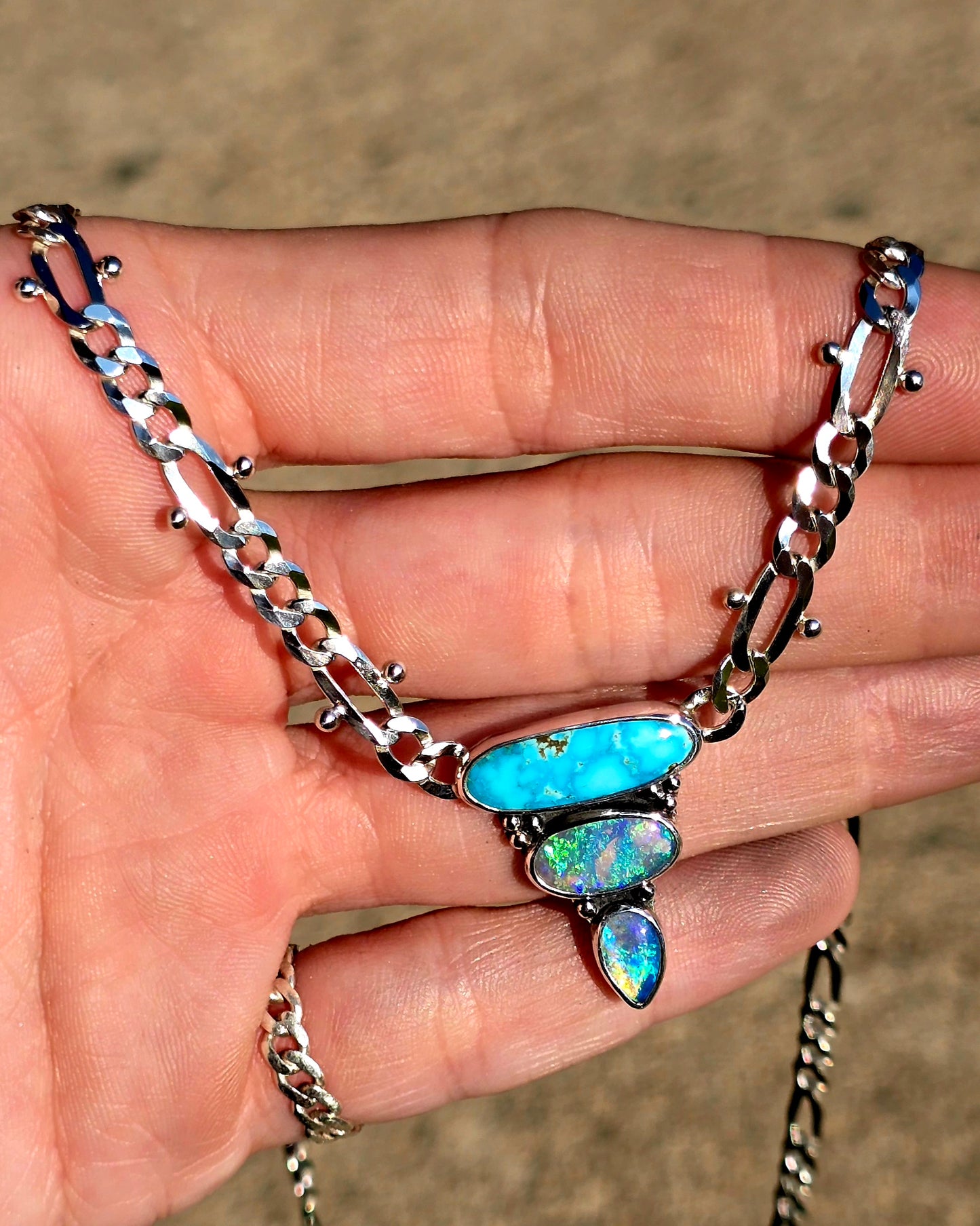 Kingman Opal Necklace