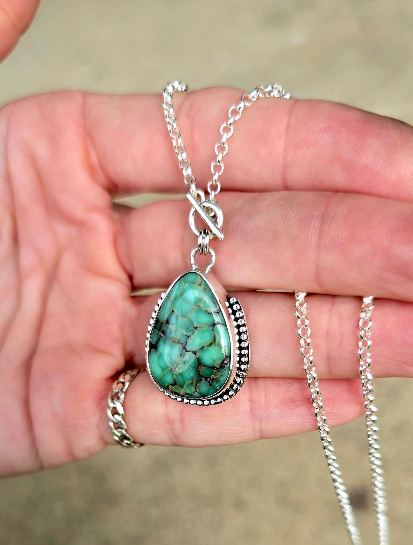 Damele Tiny Toggle Necklace