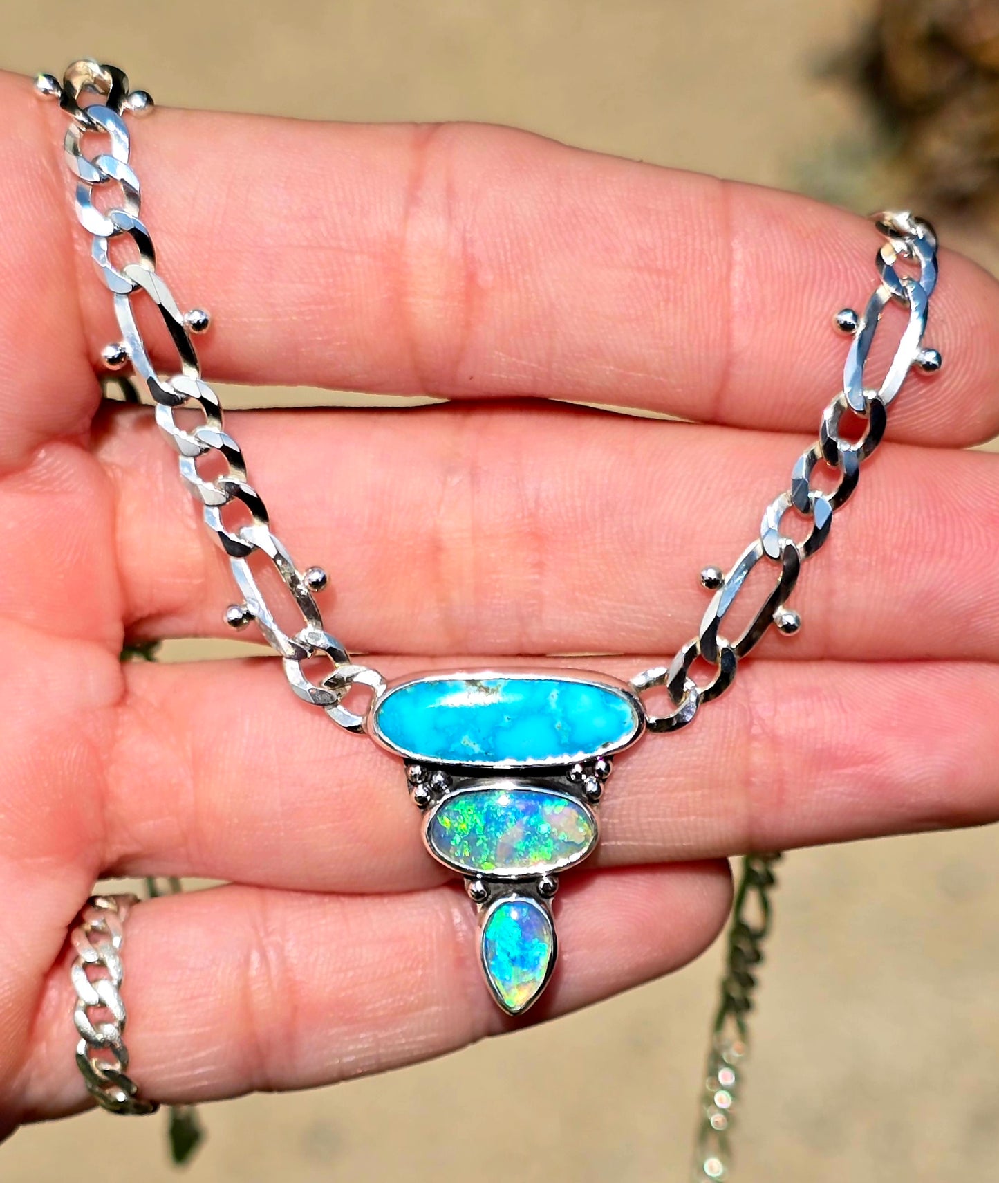 Kingman Opal Necklace