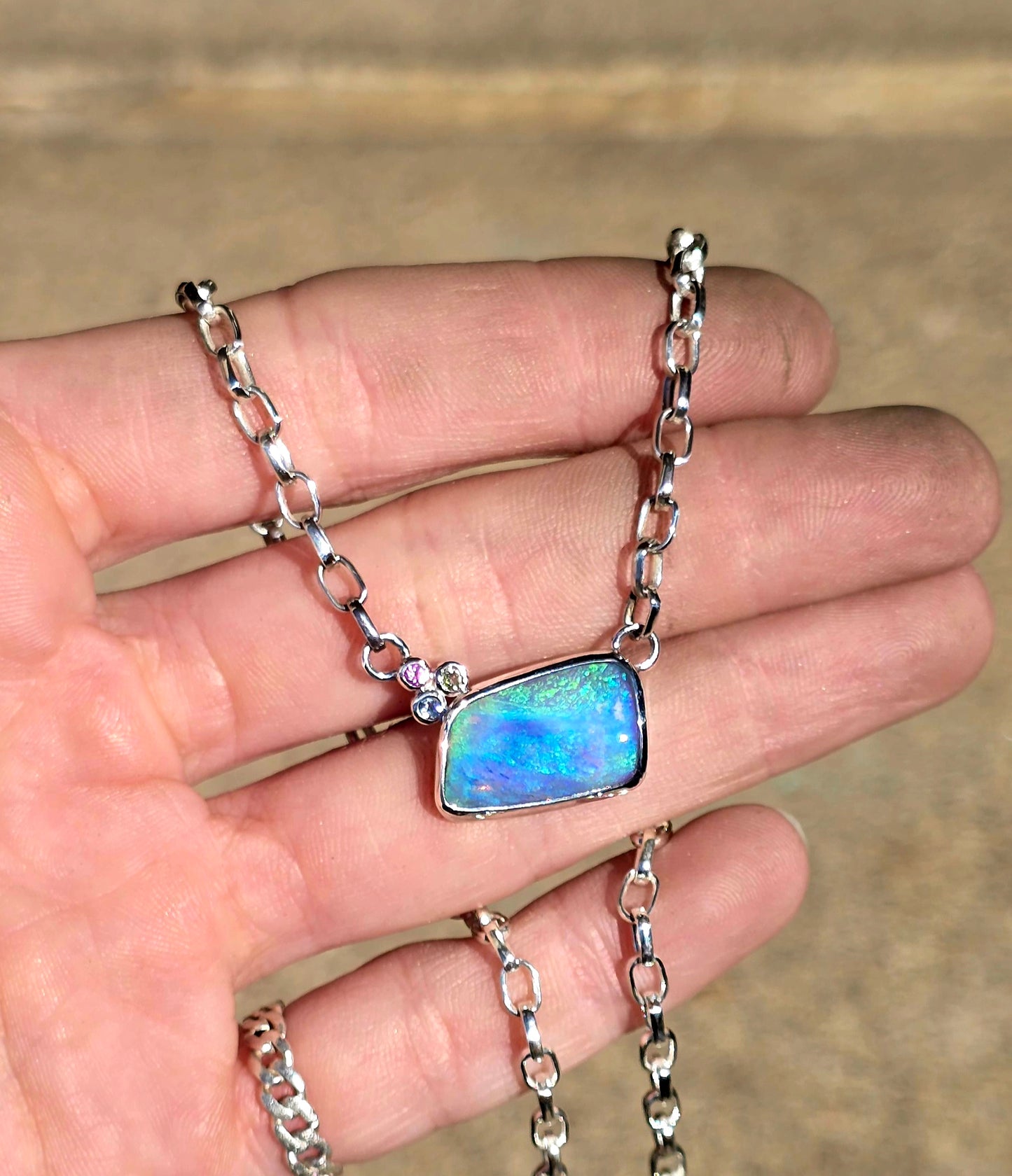 Australian Opal Necklace