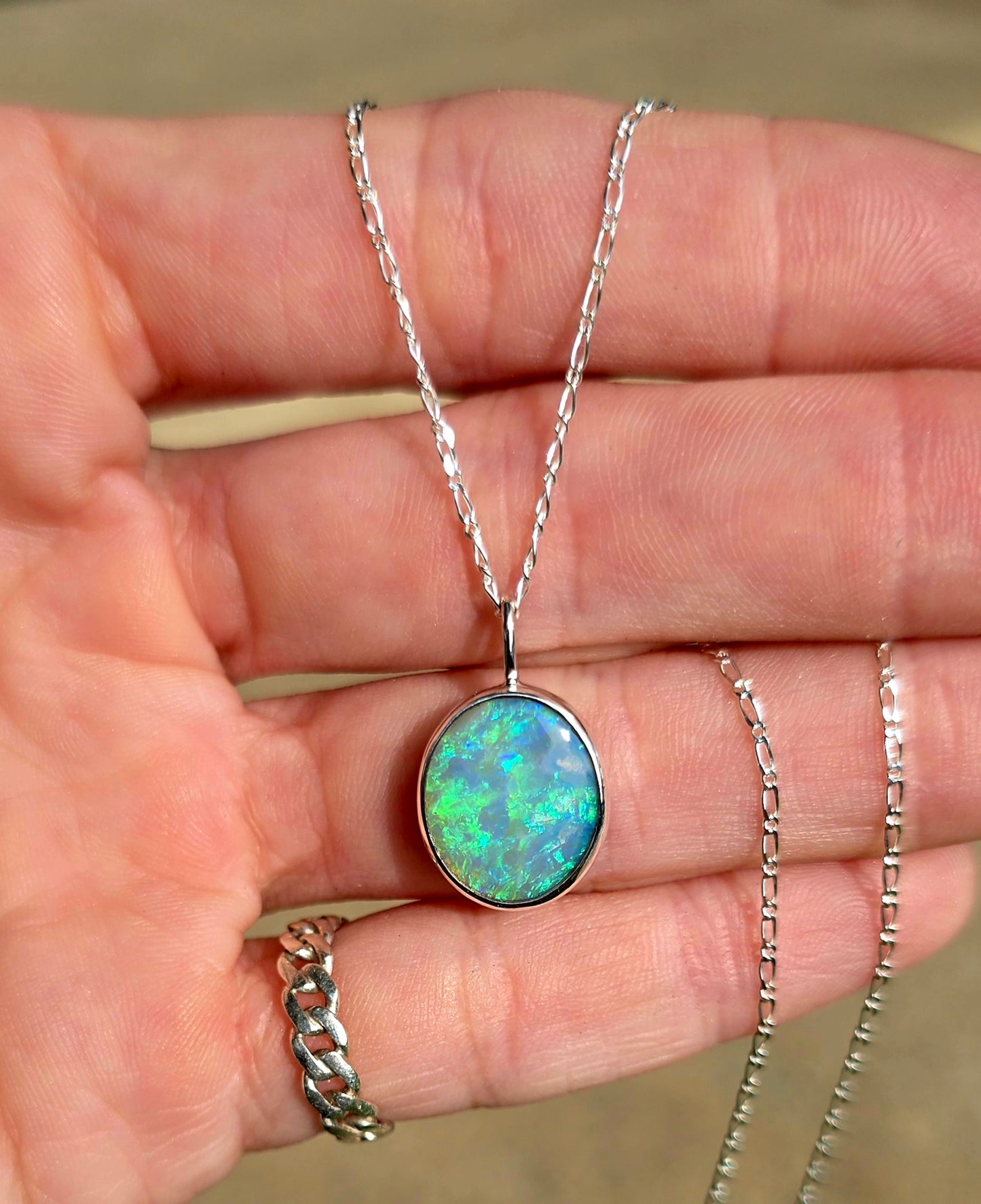 Australian Opal Necklace