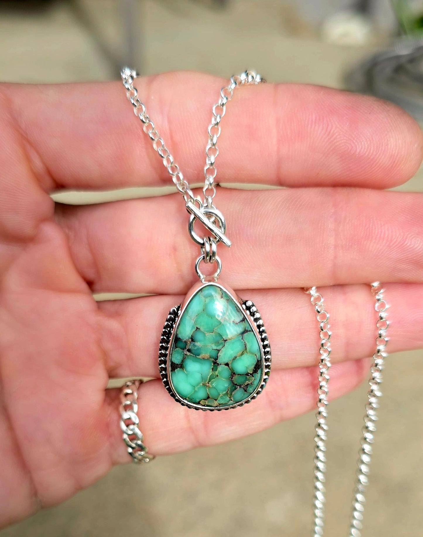 Damele Tiny Toggle Necklace