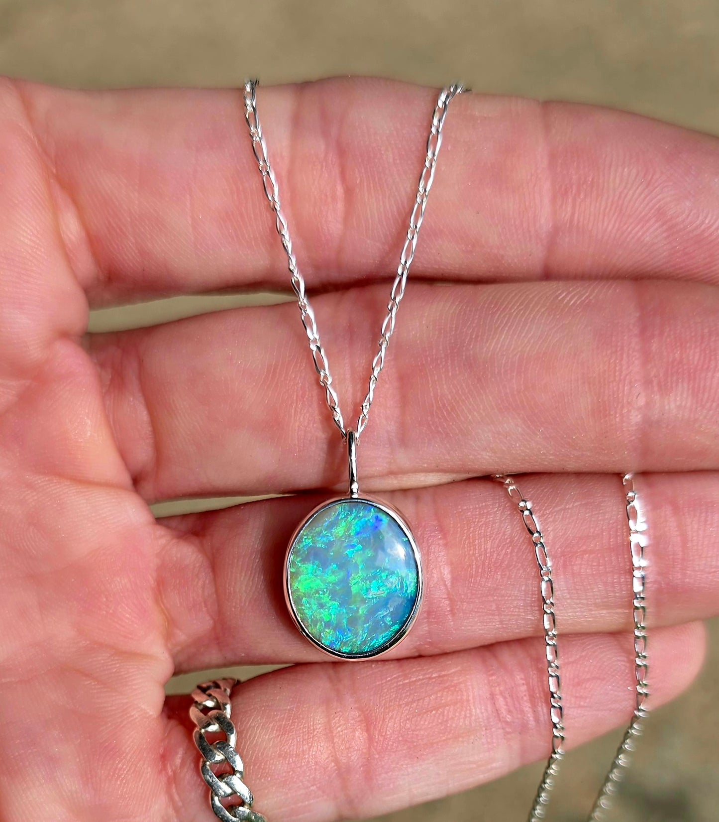 Australian Opal Necklace