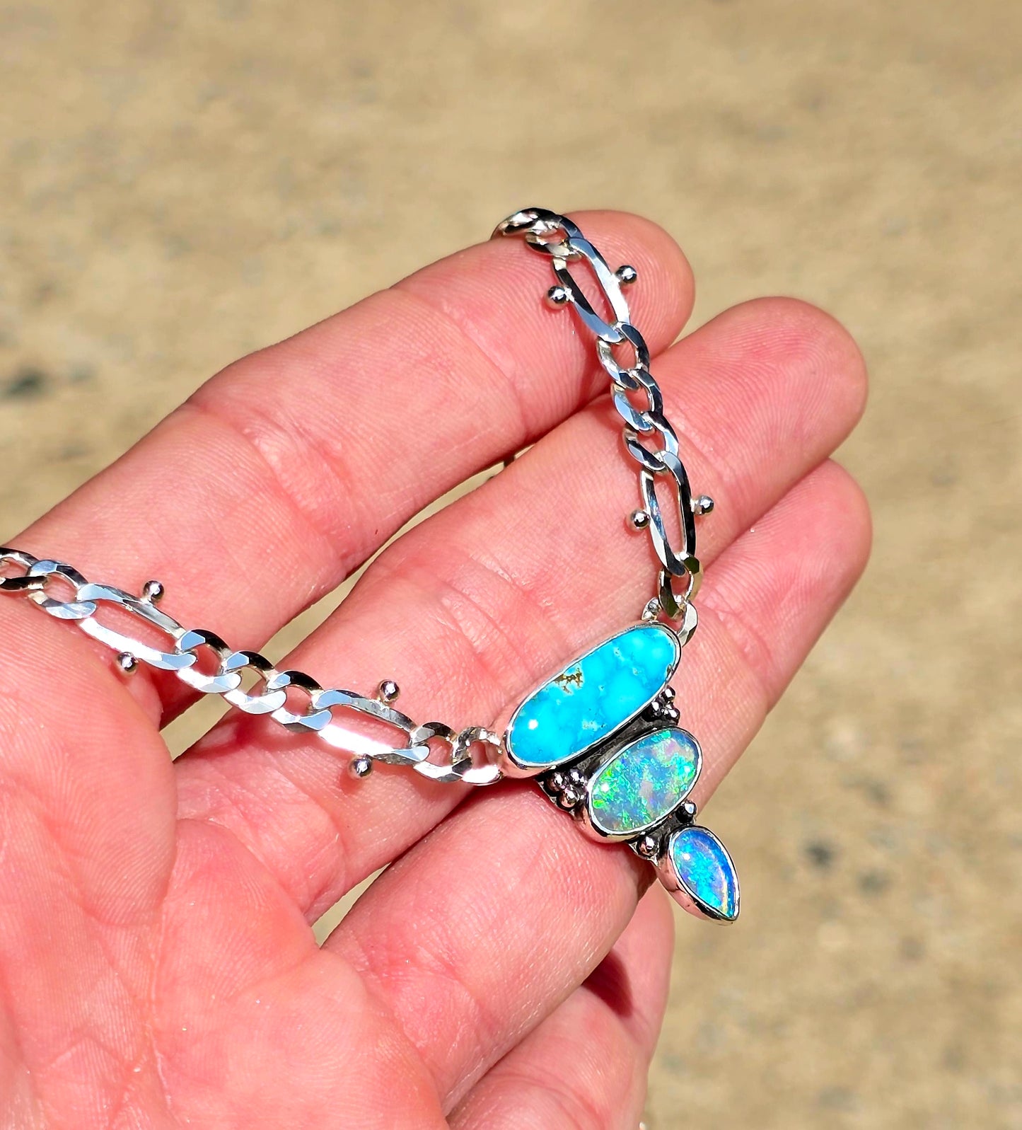 Kingman Opal Necklace